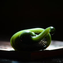 Natural jade carving nephrite collectibles Chinese Kunlun jade
