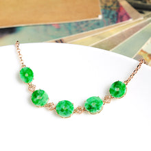 Natural jade bracelet jadeite gold bracelet