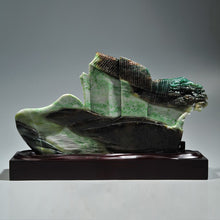 Natural jade carving Chinese Dushan jade collectibles