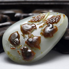 Natural jade carving Chinese Hetian nephrite collectibles
