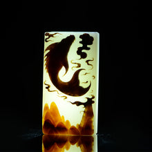 Natural jade carving nephrite collectibles Chinese Hetian jade
