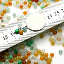 Natural jade jadeite beads mixed colors wholesale