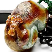 Natural jade jadeite carving collectibles eagle