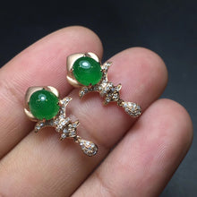 Natural Jade Earrings Jadeite Earrings