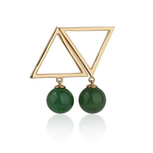 Natural Jade Earrings Nephrite Silver Earrings