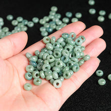 Natural jade jadeite beads blue green grey wholesale