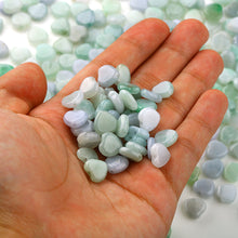 Natural jade jadeite beads heart-shaped mixed colors wholesale