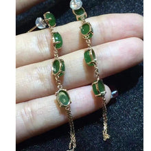 Natural Jade Earrings Nephrite Earrings