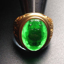 Natural jade ring jadeite dragon ring