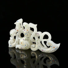 Natural jade carving Chinese Hetian nephrite jade collectibles
