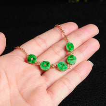 Natural jade bracelet jadeite gold bracelet