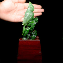 Natural jade carving nephrite collectibles Russia Siberian jade