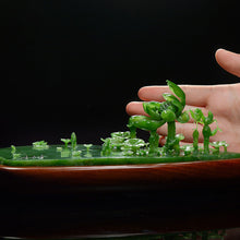 Natural jade carving nephrite collectibles Russia Siberian jade