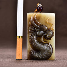 Natural jade carving Chinese Kunlun nephrite jade collectibles