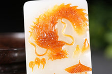 Natural jade carving Chinese Hetian nephrite collectibles