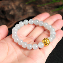 Natural jade bracelet jadeite gold bracelet