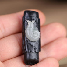 Natural jade carving nephrite collectibles Chinese Hetian jade