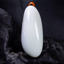 Natural jade carving nephrite collectibles Chinese Hetian jade