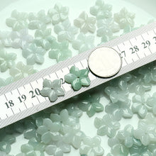 Natural Jade Beads Jadeite Flower Bead
