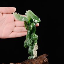 Natural jade carving nephrite collectibles Russia Siberian jade