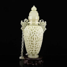 Natural jade carving Chinese Hetian nephrite collectibles