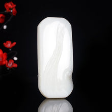 Natural jade carving Chinese Hetian nephrite collectibles