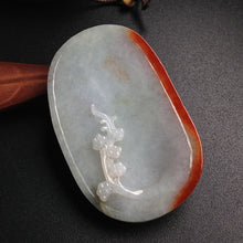 Natural jade jadeite carving collectibles spring bird