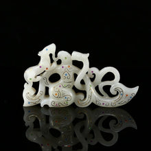 Natural jade carving Chinese Hetian nephrite jade collectibles