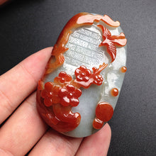 Natural jade jadeite carving collectibles spring bird