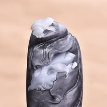 Natural jade carving nephrite collectibles Chinese Hetian jade