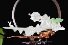 Natural jade carving Chinese Kunlun nephrite jade collectibles