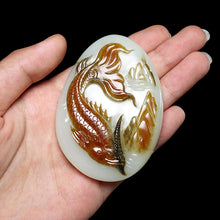 Natural jade carving Chinese Hetian nephrite collectibles