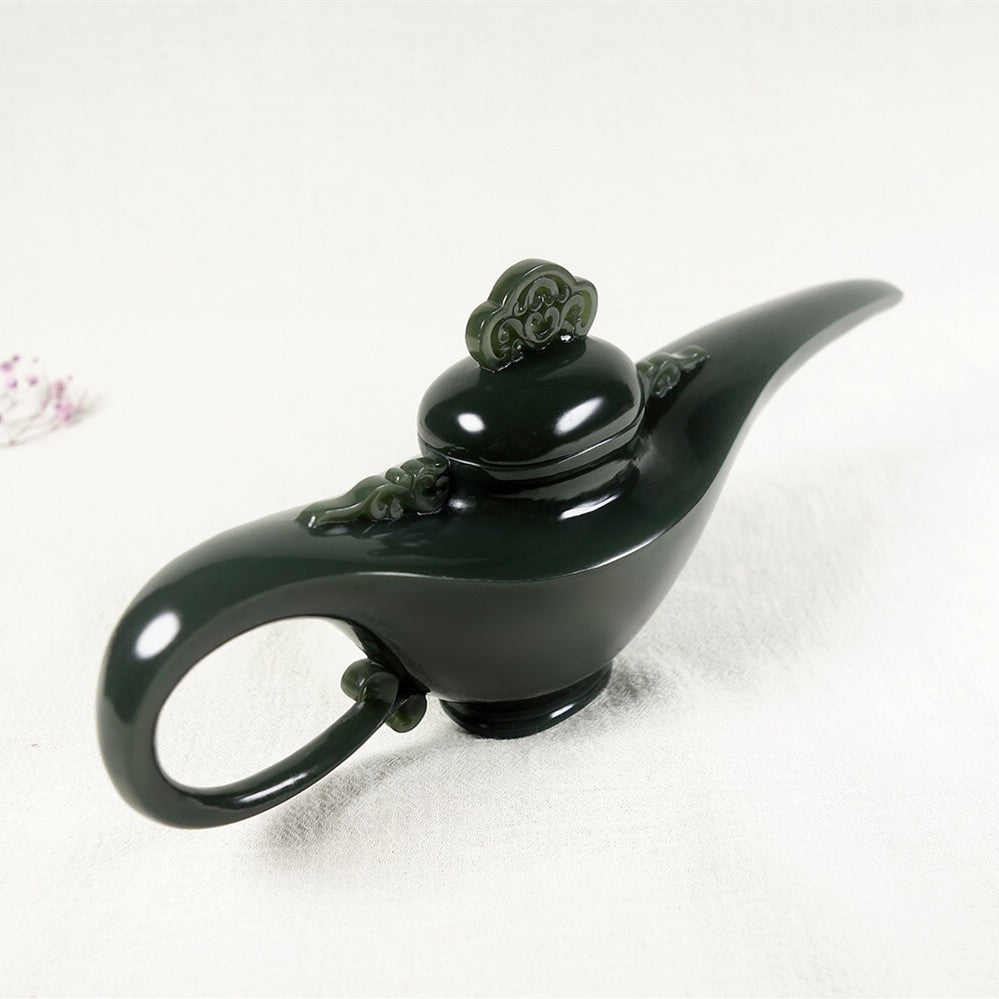 Natural jade carving Chinese Kunlun nephrite jade collectibles