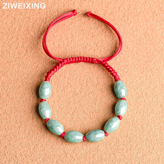 Authentic Type A Jadeite Bracelet – Natural Beauty in Two Elegant Colors