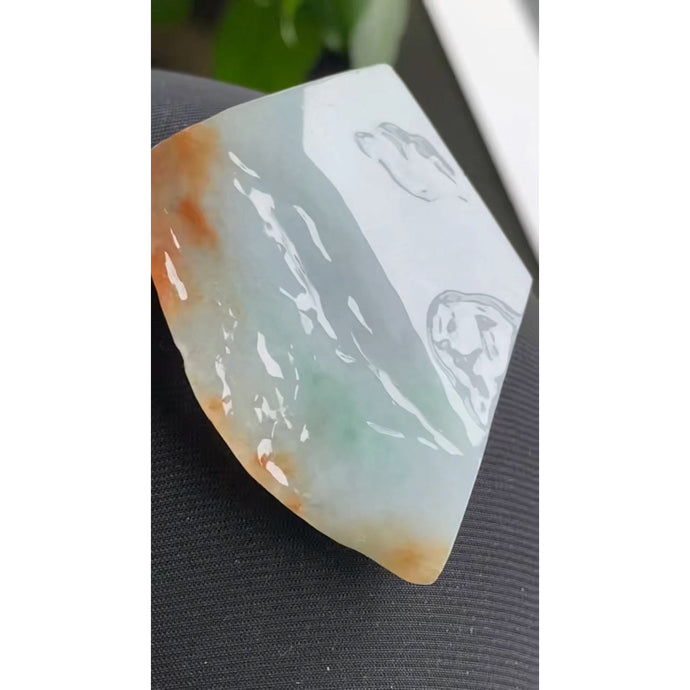 Natural Jadeite Rough Stone – 42g Burmese Jade for Custom Jewelry