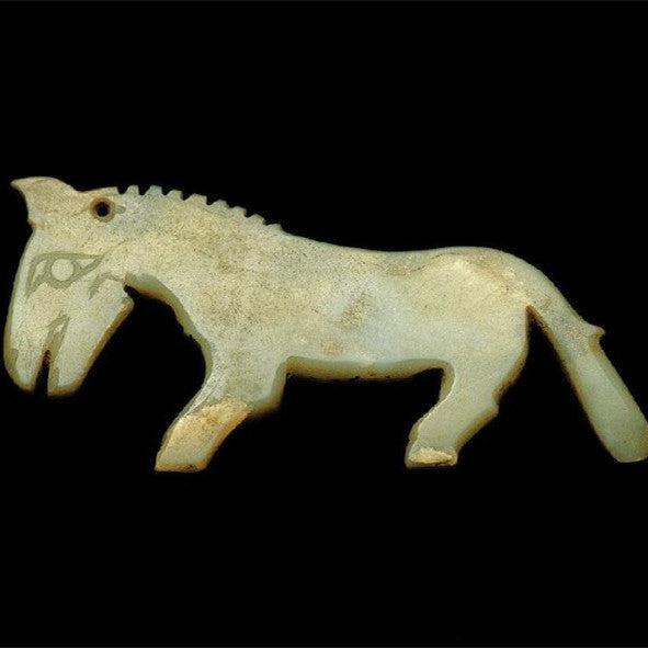 The appreciation of the jade horse in the past dynasties