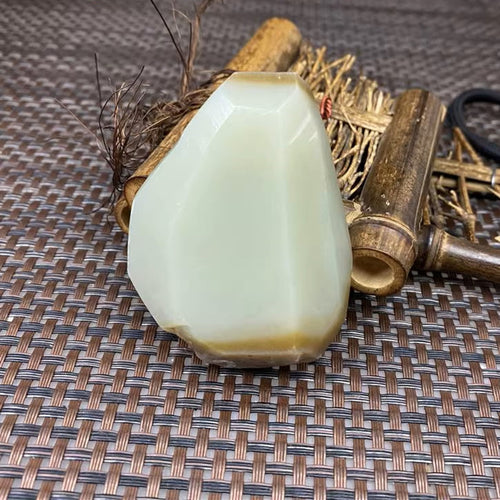 Natural Hetian Jade Rough Nephrite Raw