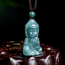 Natural Jade Pendant Baby Buddha Jadeite Pendant