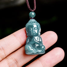 Natural Jade Pendant Baby Buddha Jadeite Pendant