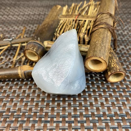 Natural Hetian Jade Rough Nephrite Raw