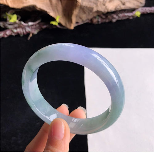 Natural Jade Bangle Jadeite Bangle Internal Diameter 58.6mm