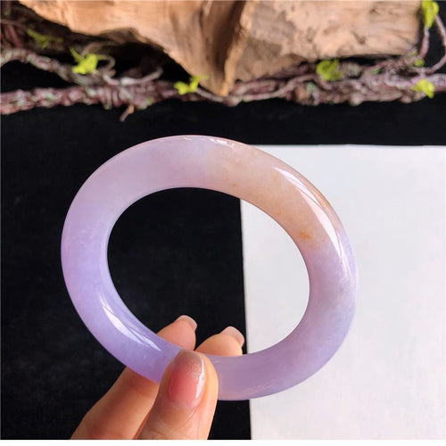 Natural Jade Bangle Jadeite Bangle Internal Diameter 58.3mm