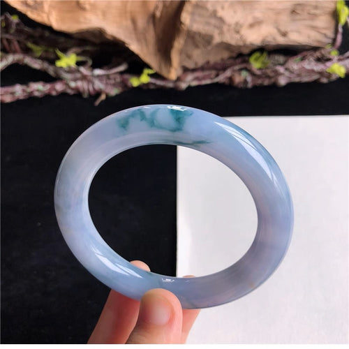 Natural Jade Bangle Jadeite Bangle Internal Diameter 57mm