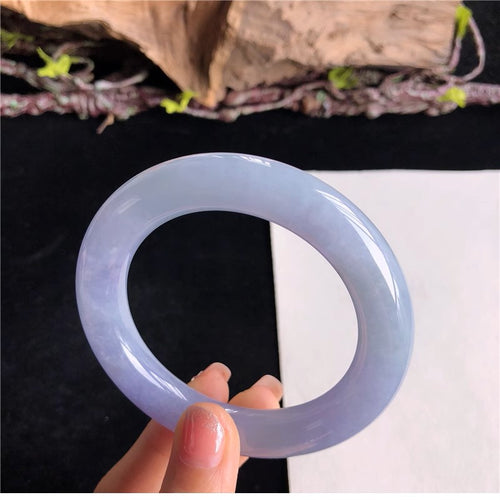 Natural Jade Bangle Jadeite Bangle Internal Diameter 57.4mm