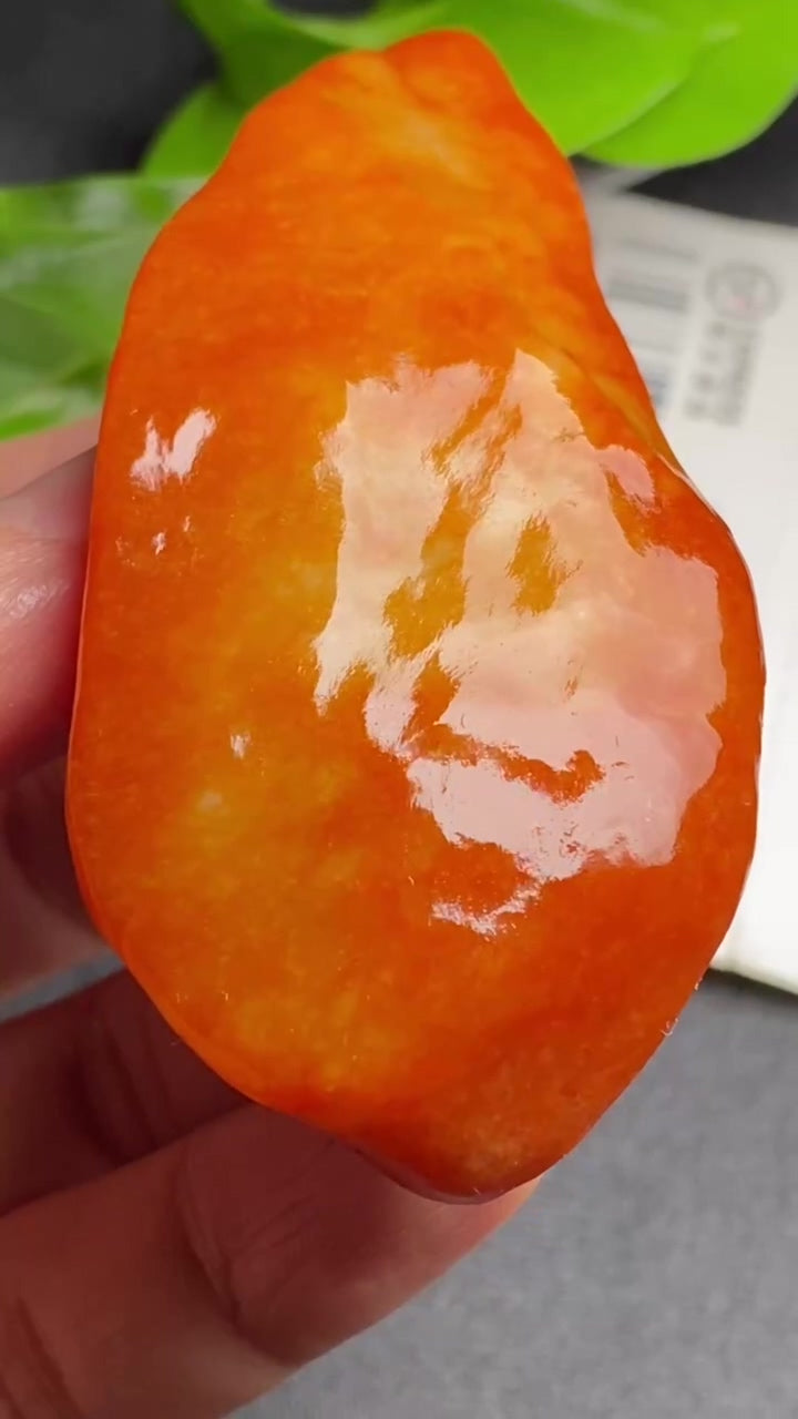 Natural Jade Rough Jadeite Raw (73g,79X28X23mm)-A6160 – Jade Nature