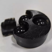 Natural Hetian Jade Rough Nephrite Raw One Piece Round Slab