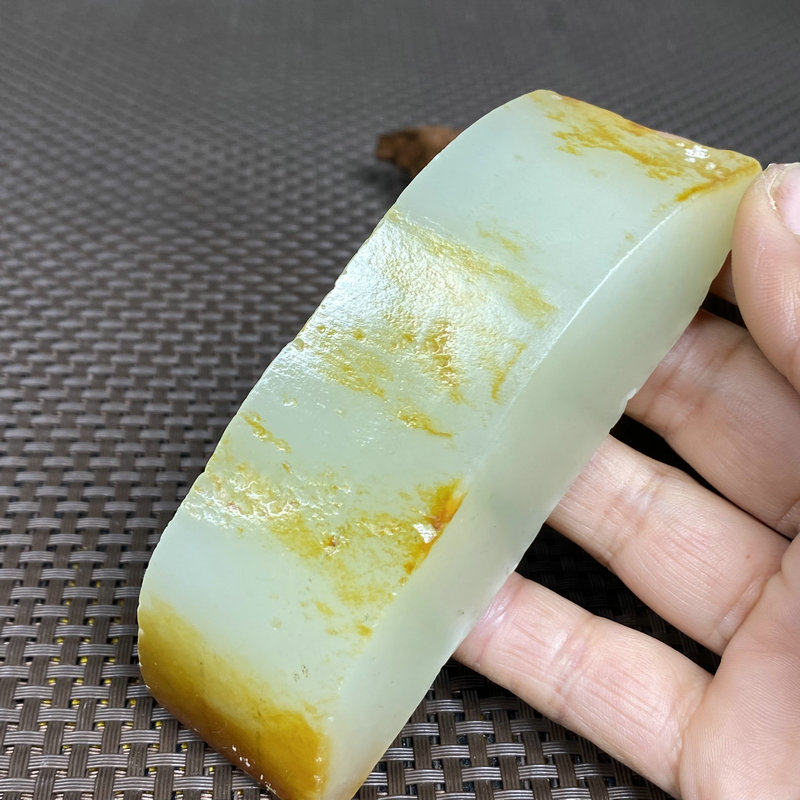 Natural Hetian Jade Rough Nephrite Raw