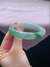 Natural Jade Bangle Jadeite Bangle Internal Diameter 55.1mm TUBE450