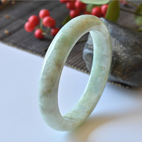 Natural Jade Bangle Jadeite Bangle Internal Diameter 57.4mm