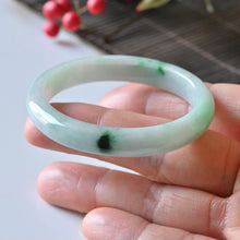 Natural Jade Bangle Oval Jadeite Bangle